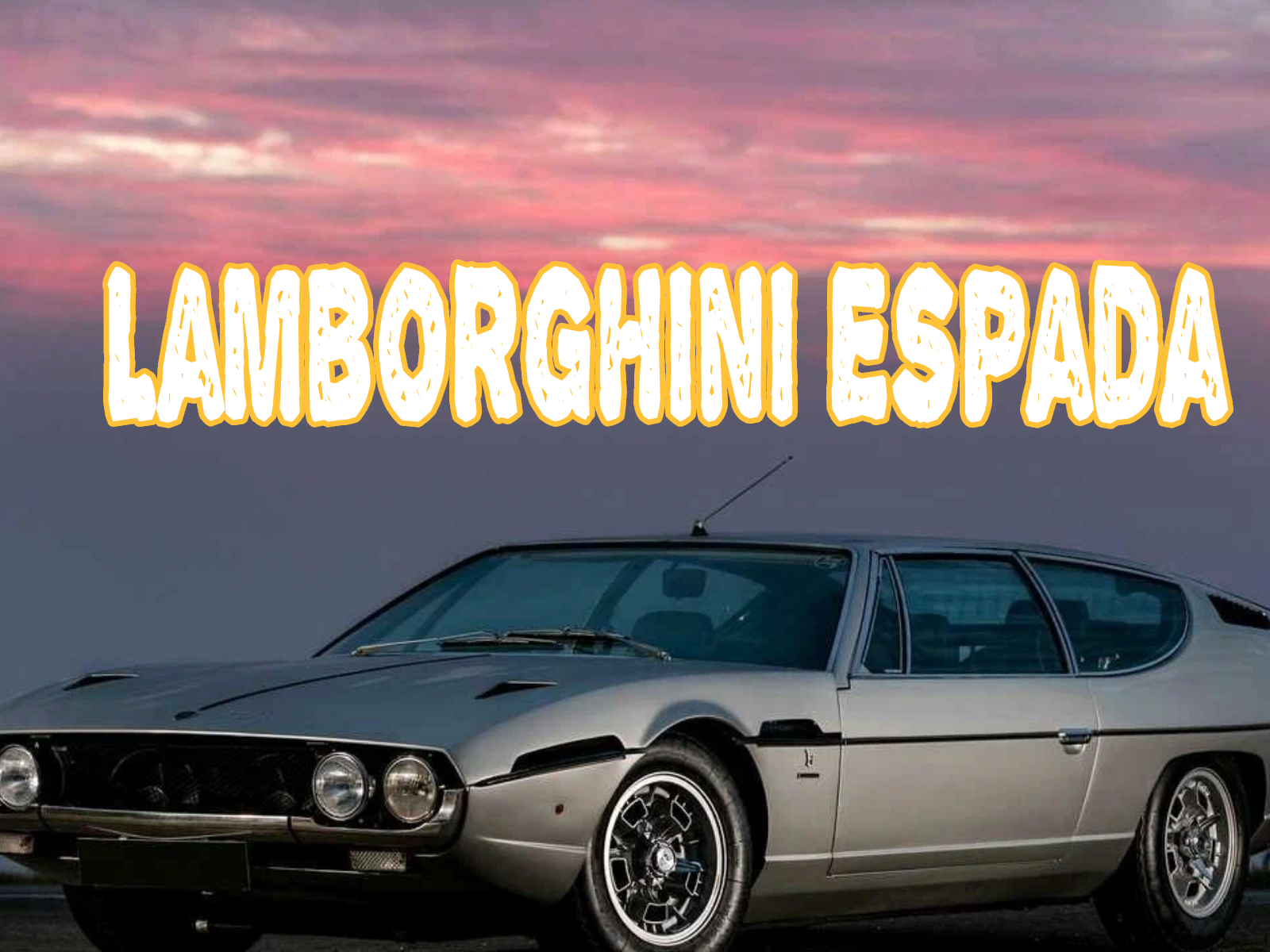 Lamborghini Espada: The Bold Grand Tourer that Combined Luxury with Performance